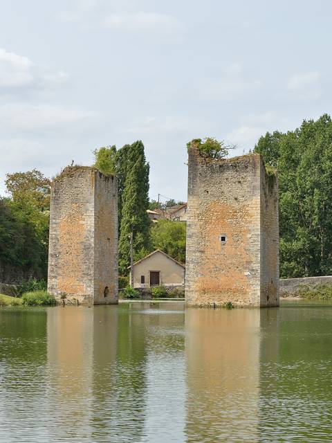 Plan de Lussac-les-Châteaux